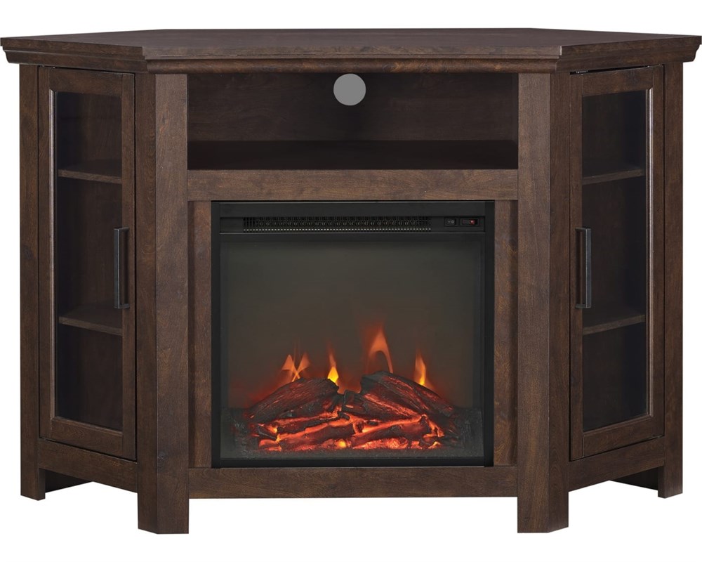Rosehill Direct Corner Fireplace TV Stand 48in x 32in