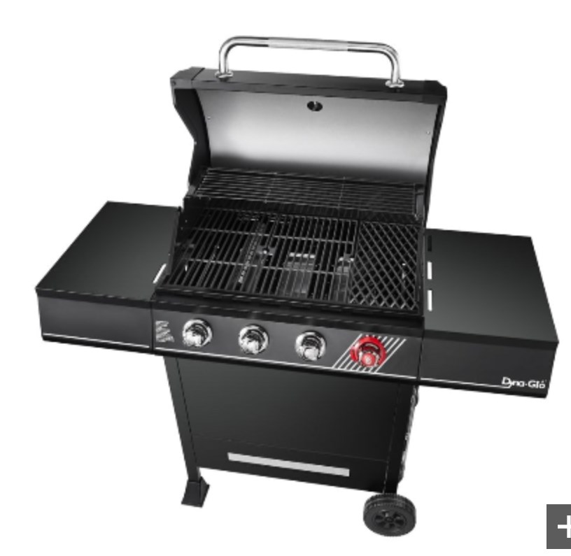 Rosehill Direct - Dyna-Glo 15,000 BTU 4-Burner Propane Gas Grill with  TriVantage Multifunctional C